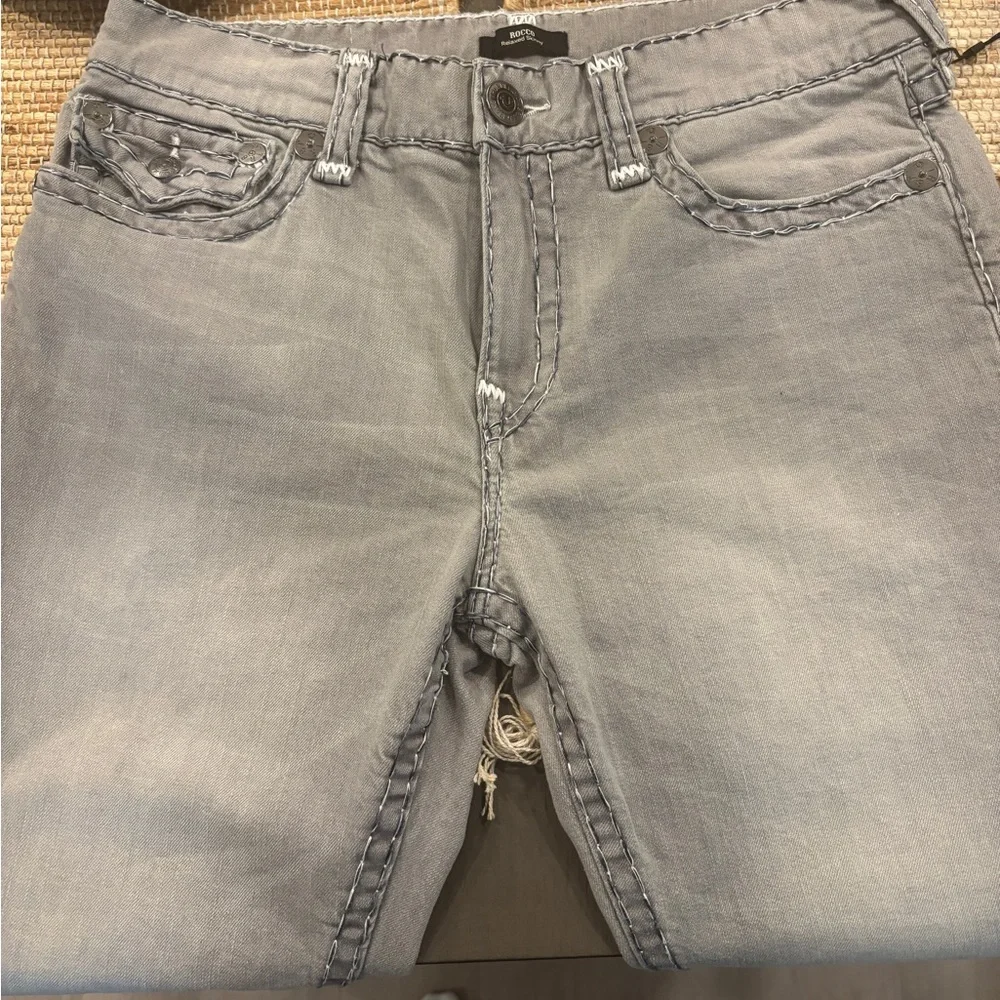 True Religion Gray Denim jeans - Picture 1 of 6